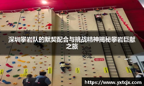 深圳攀岩队的默契配合与挑战精神揭秘攀岩巨献之旅
